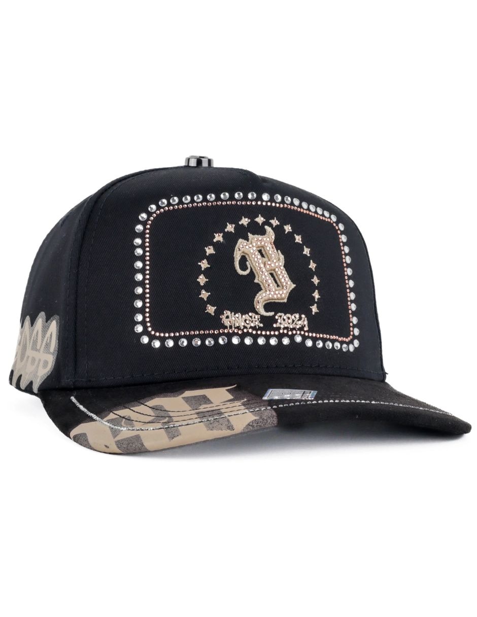 Gorra con visera curva casual big boss unisex