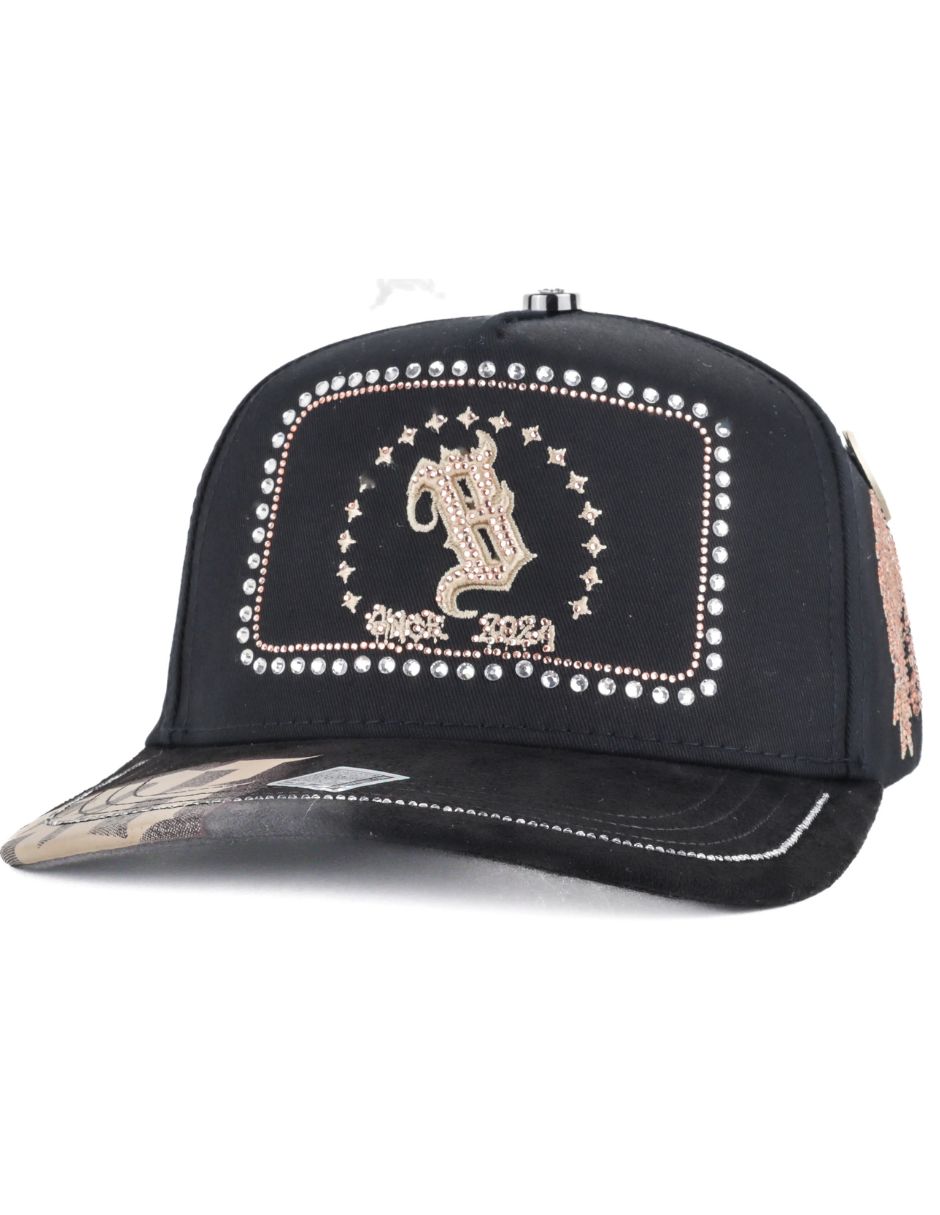 Gorra con visera curva casual big boss unisex
