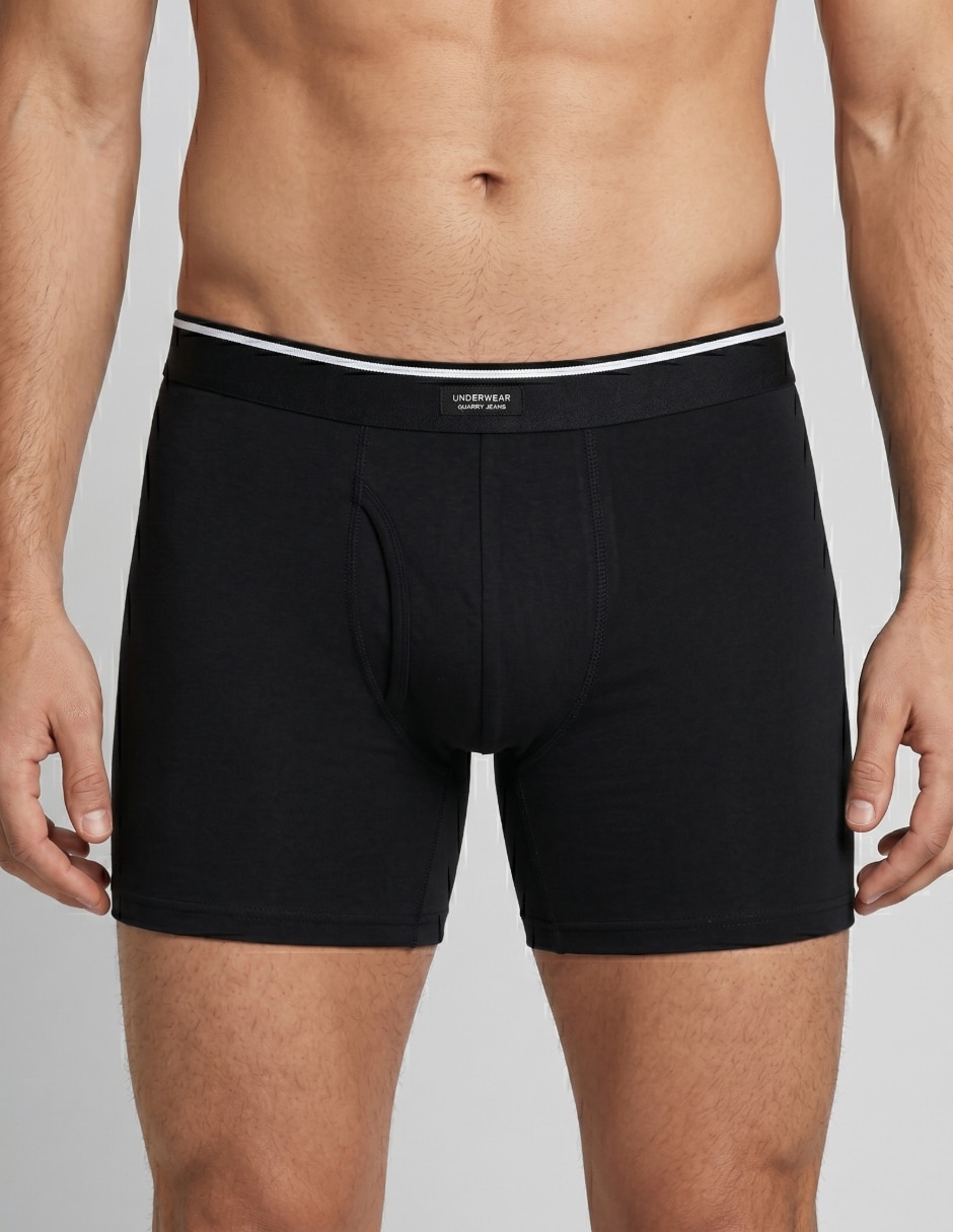 Bóxer trunk quarry de algodón para hombre 1 piezas unisex