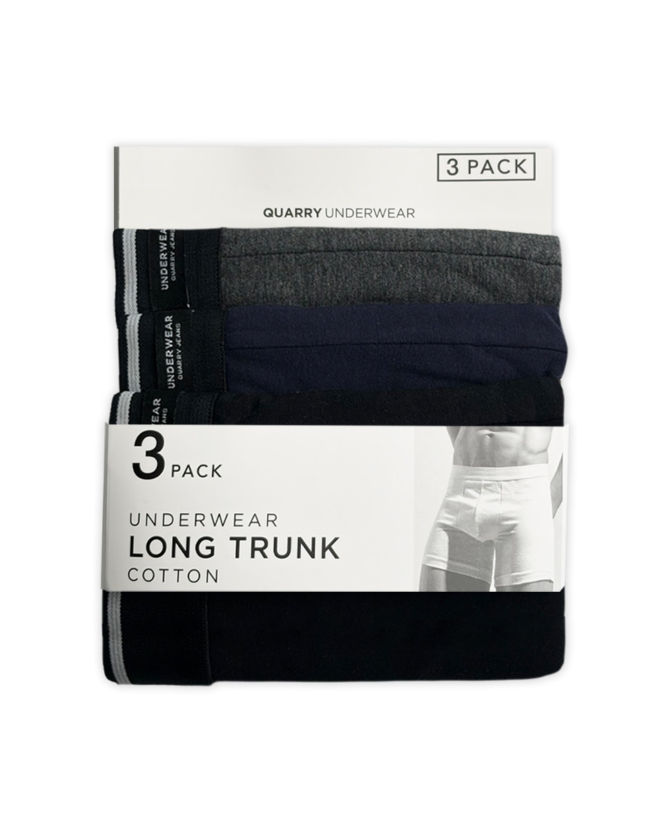 Bóxer trunk de algodón para hombre 1 piezas (si aplica) 3