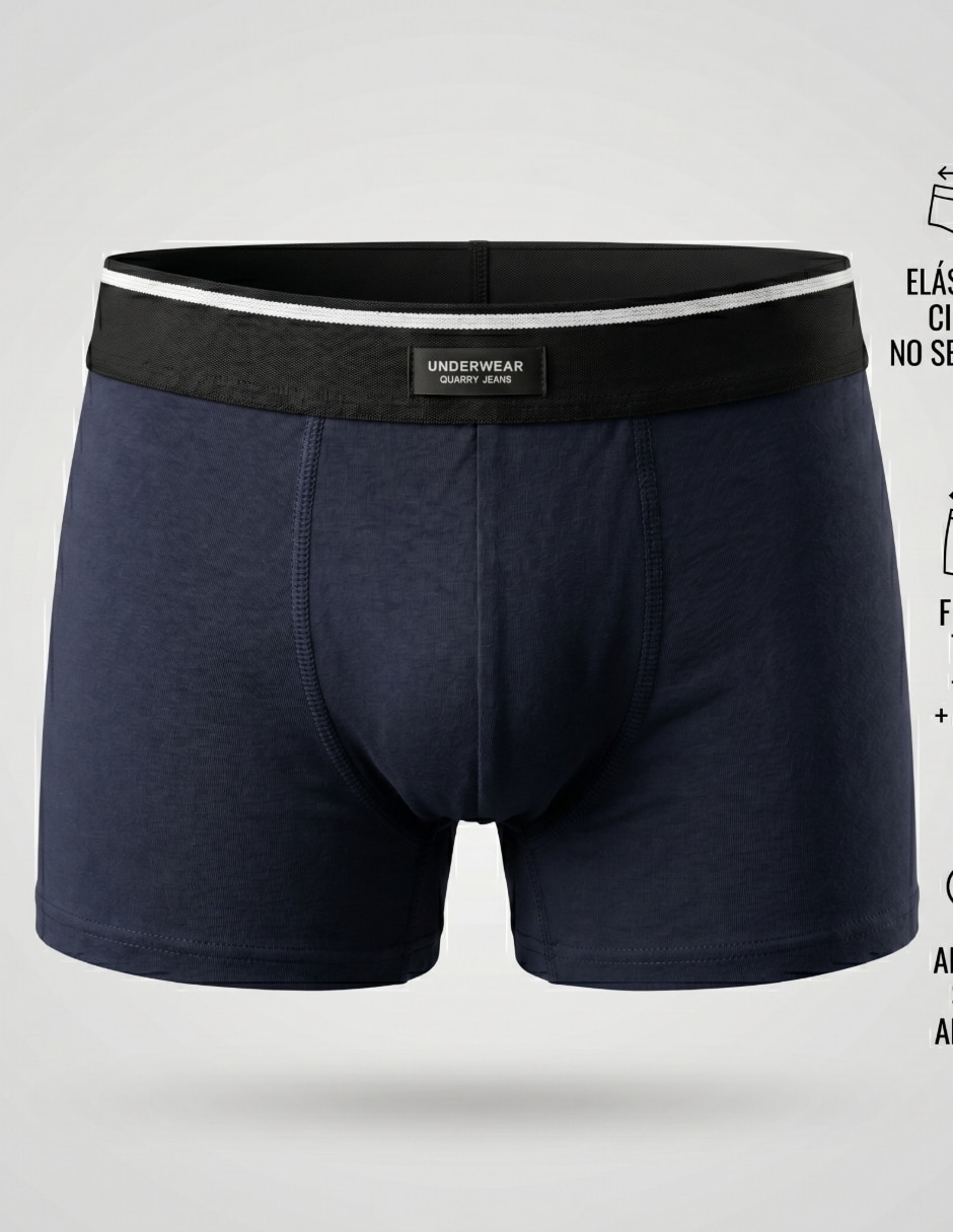 Bóxer trunk de algodón para hombre 1 piezas (si aplica) 7