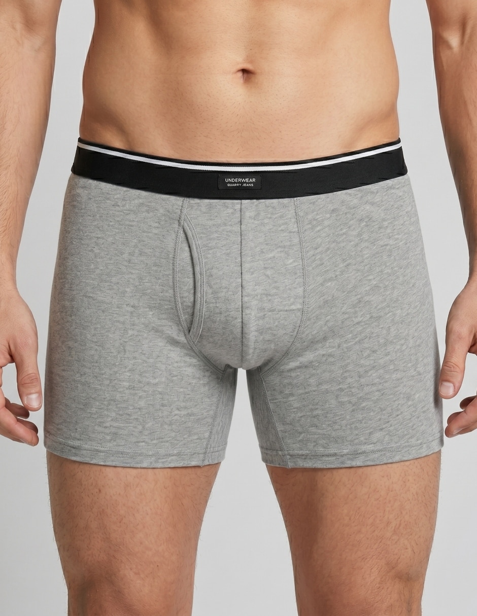 Bóxer trunk de algodón para hombre 1 piezas (si aplica) 2