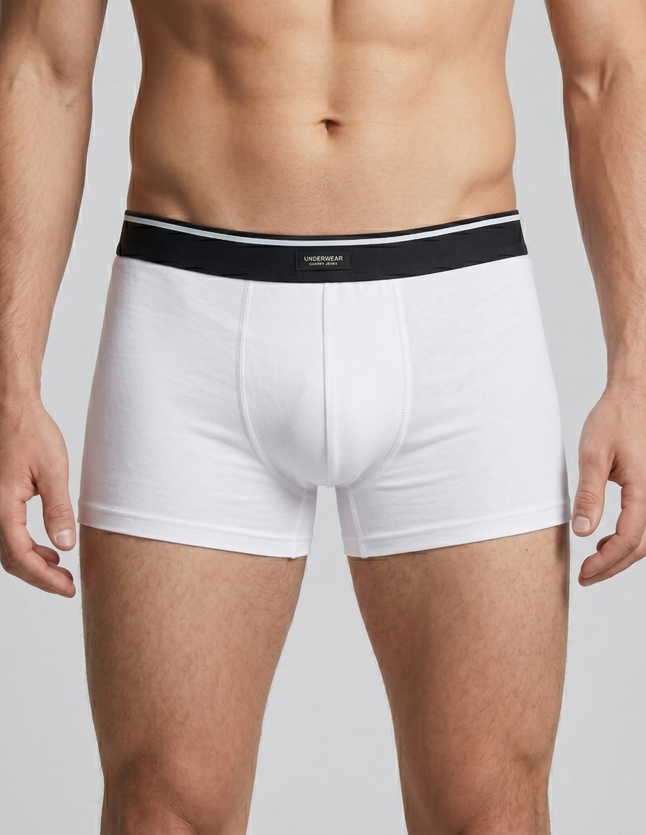 Bóxer de algodón para hombre 1 piezas (si aplica) 2