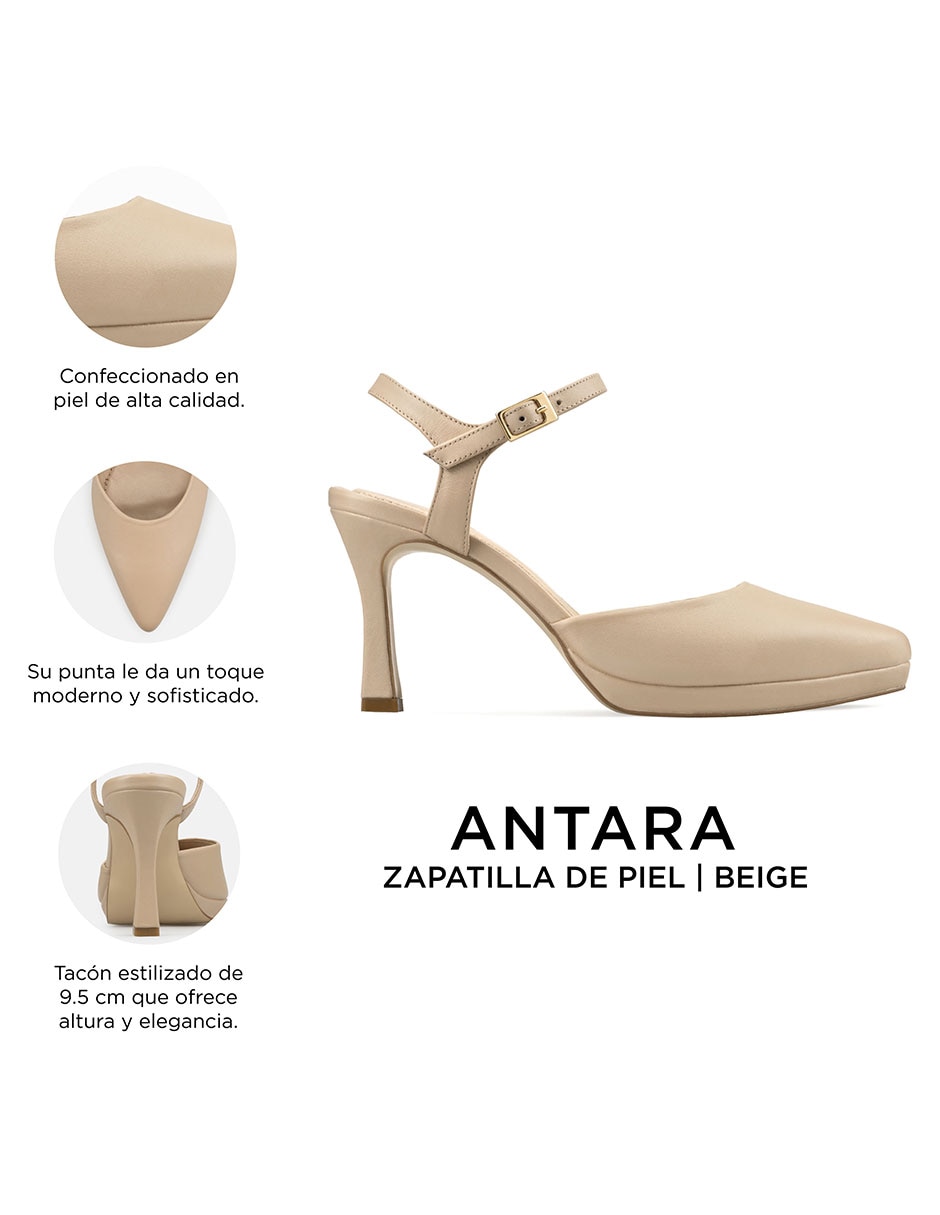 Zapatilla piel davenia zapatillas davenia