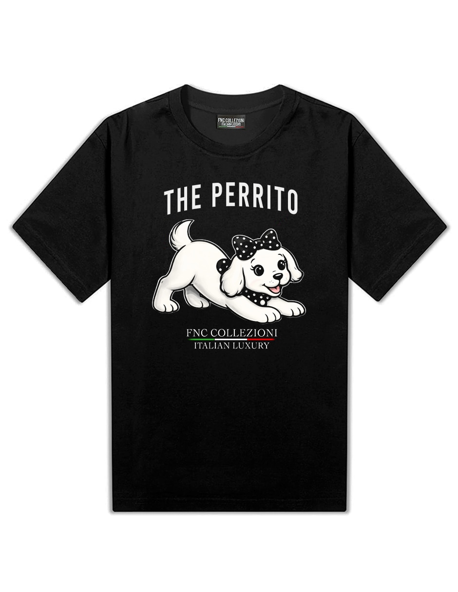 Playera Fnc Collezioni The Perrito cuello redondo para hombre