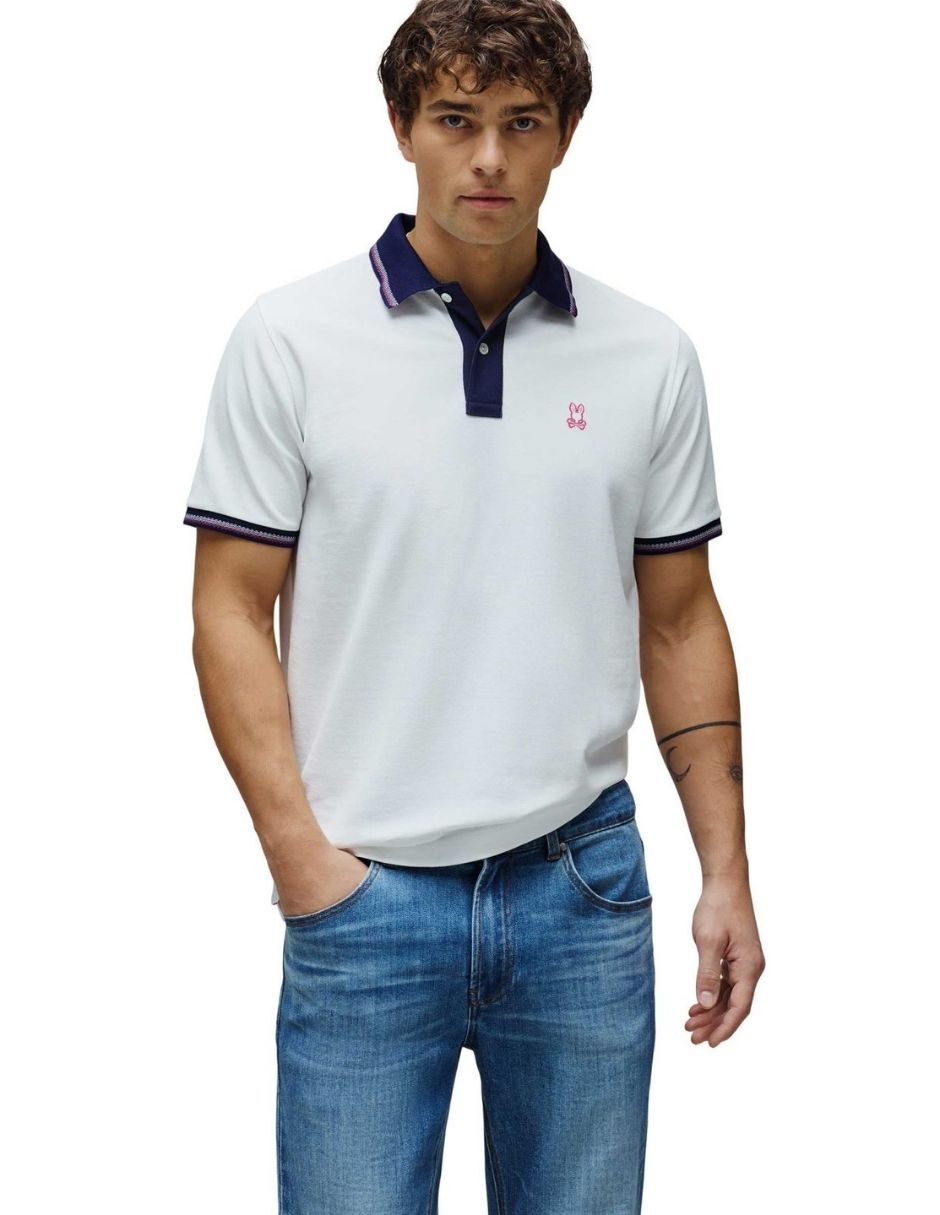 PSYCHO BUNNY Playera tipo polo psycho bunny para hombre