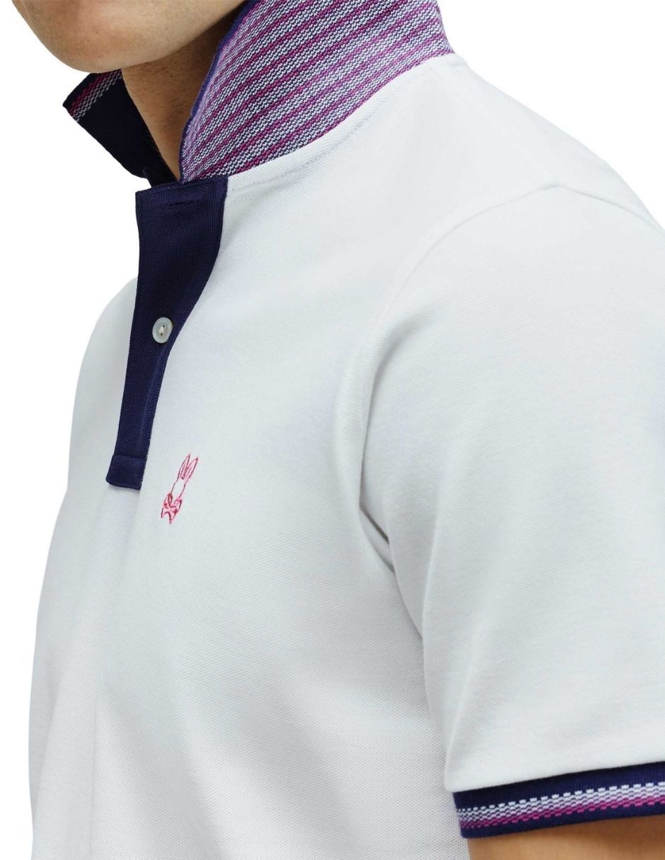Playera tipo polo psycho bunny para hombre