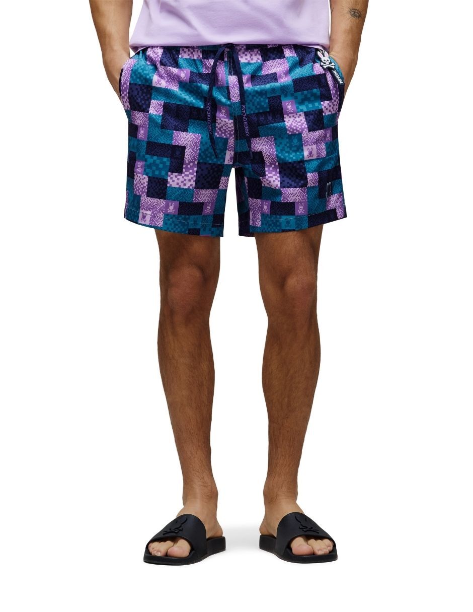 Traje de baño con bolsillos para hombre