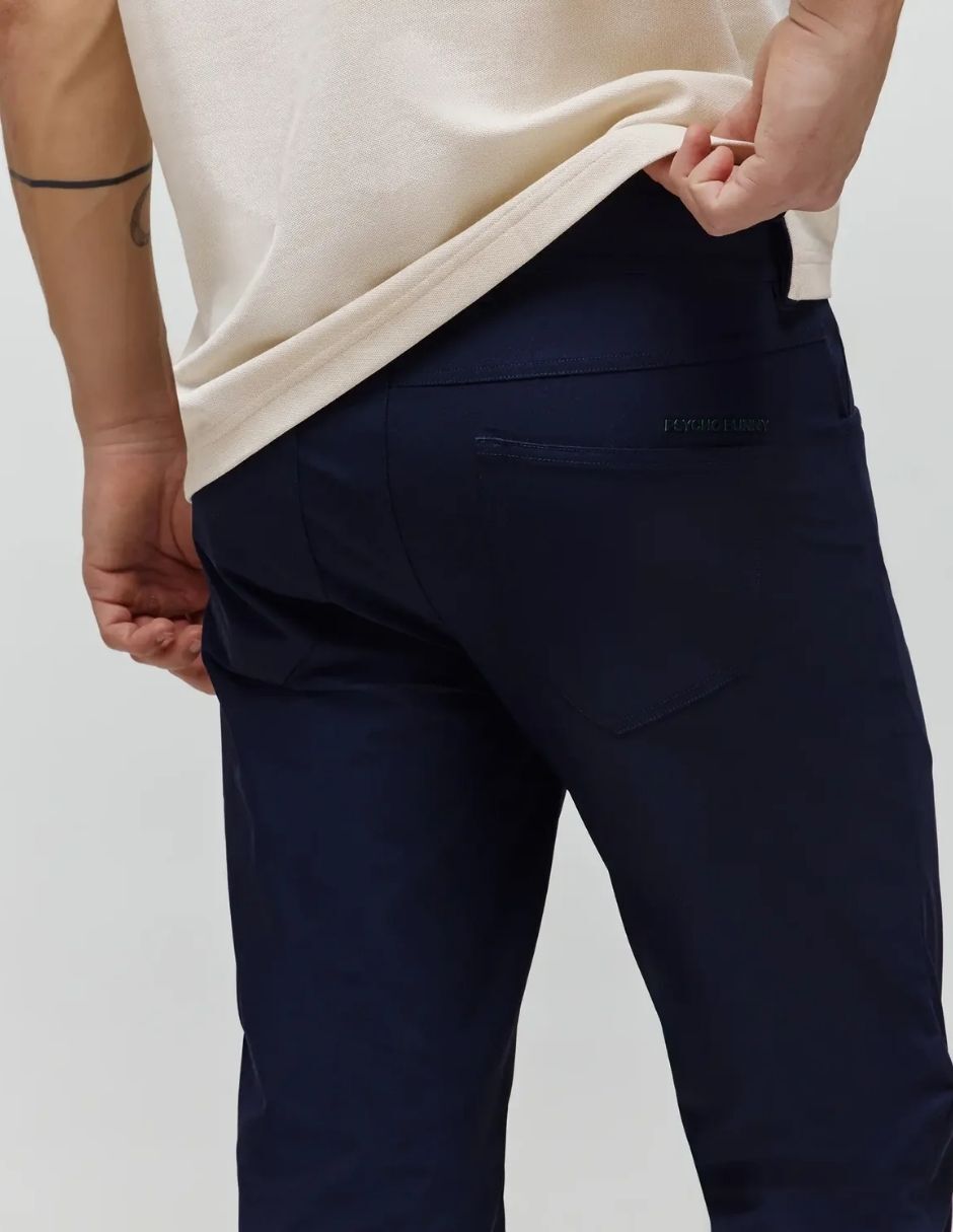 Pantalón casual regular regular para hombre 4
