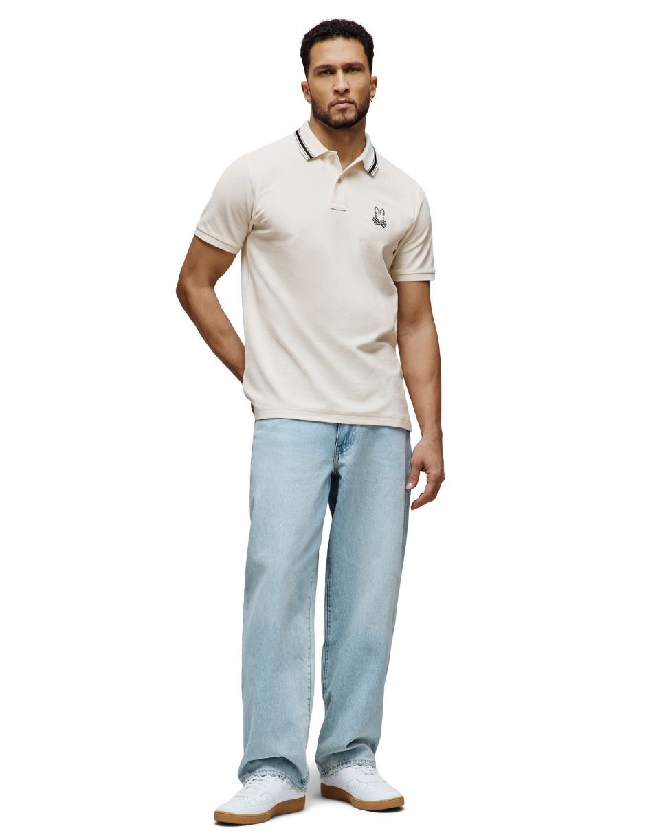 Playera tipo polo psycho bunny para hombre
