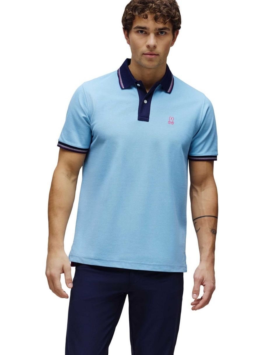 Playera tipo polo Psycho Bunny para hombre