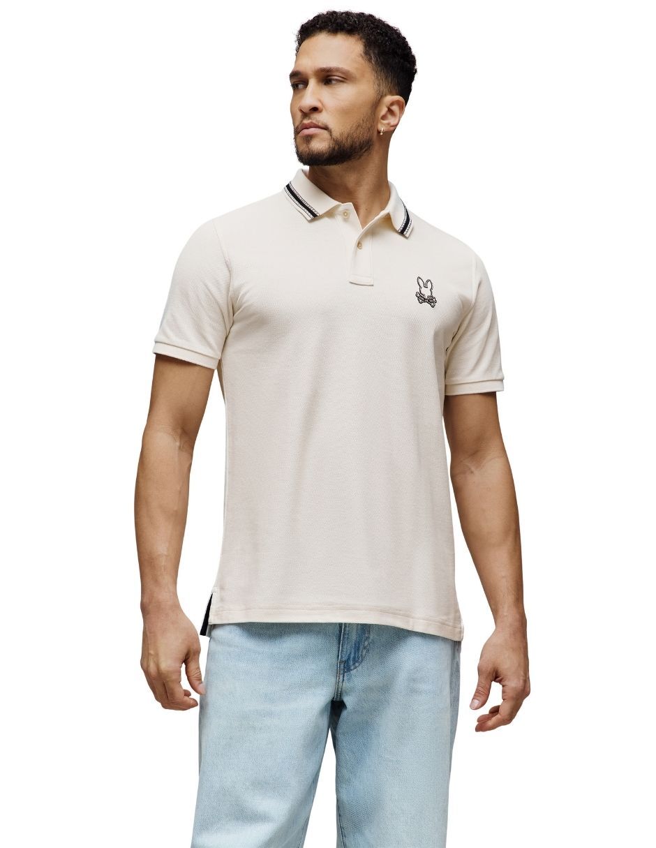 Playera tipo polo psycho bunny para hombre