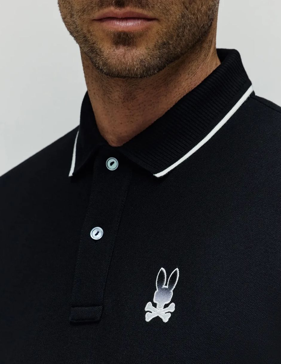 Playera tipo polo psycho bunny para hombre