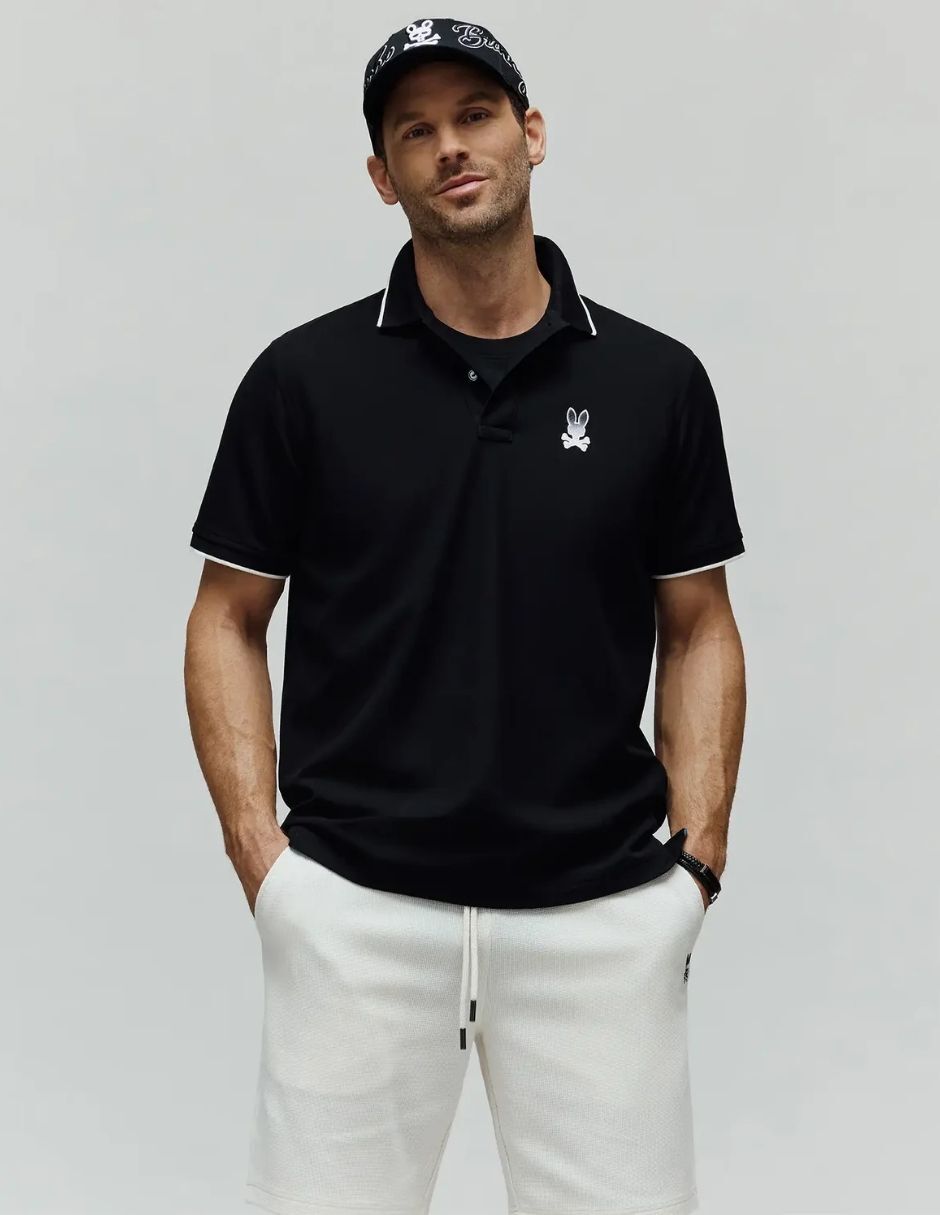 Playera tipo polo psycho bunny para hombre