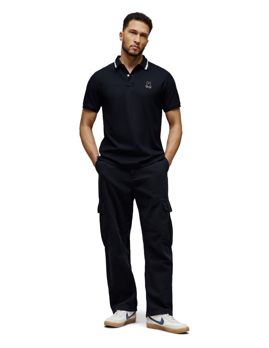 Playera tipo polo psycho bunny para hombre