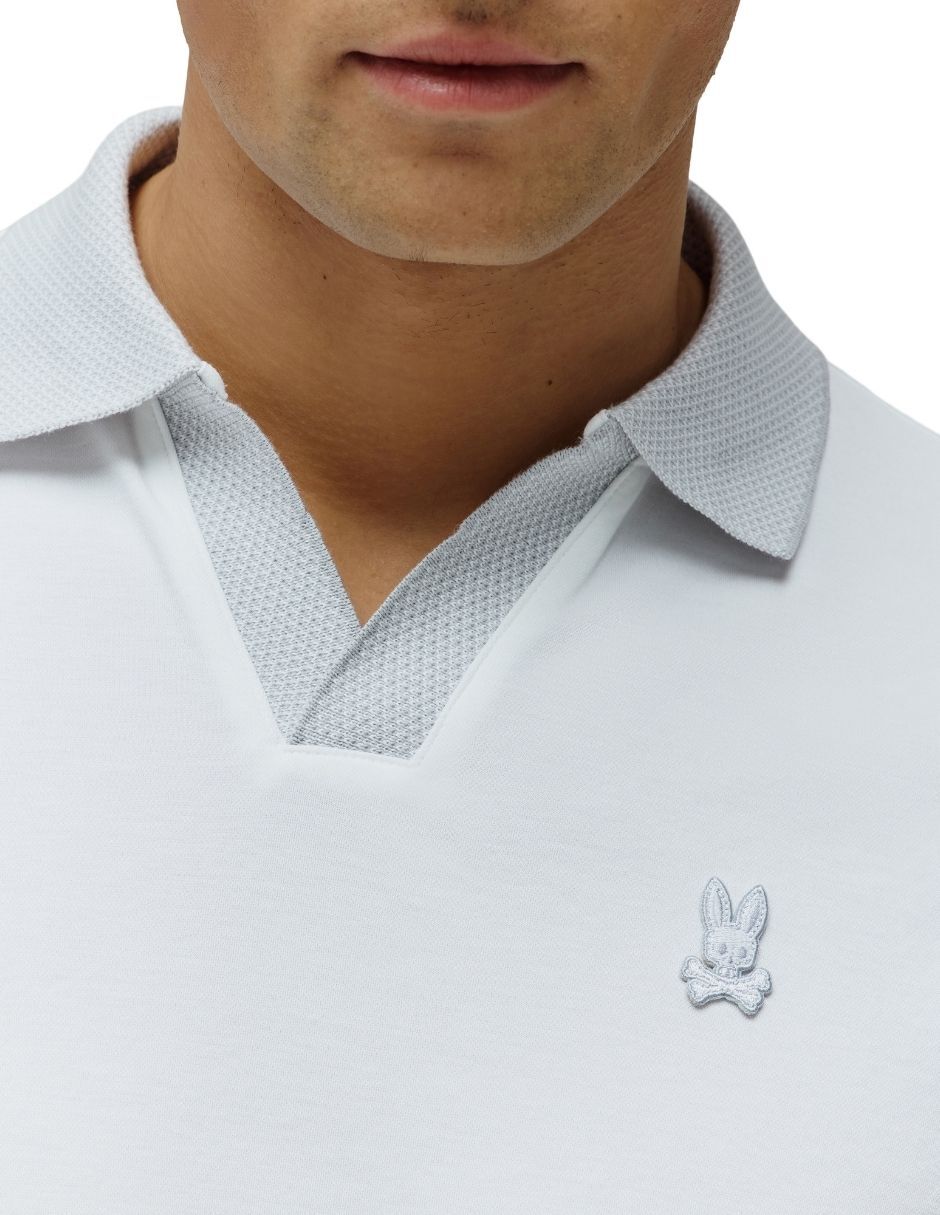 Playera tipo polo psycho bunny para hombre