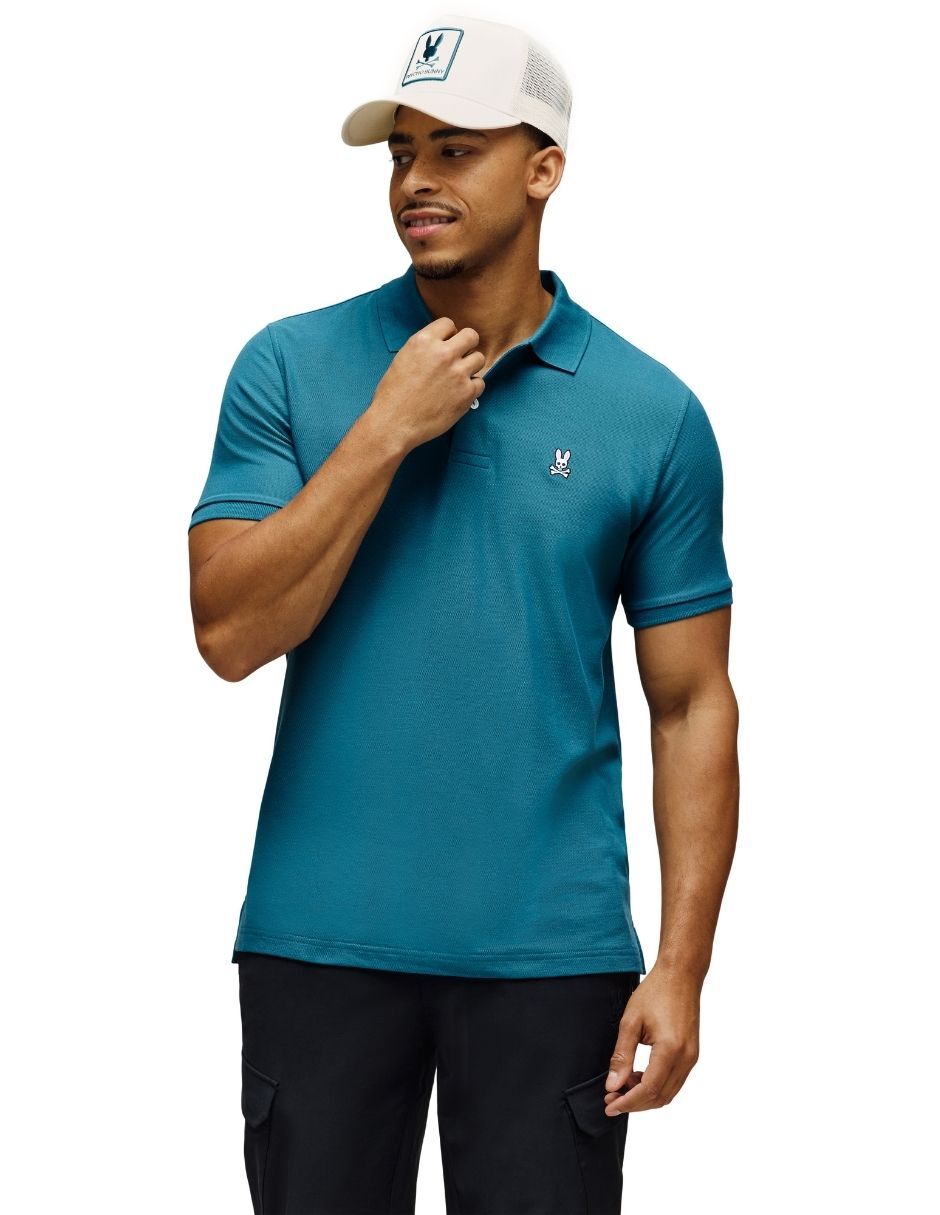 Playera tipo polo psycho bunny para hombre