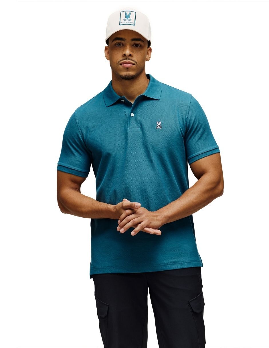 Playera tipo polo psycho bunny para hombre