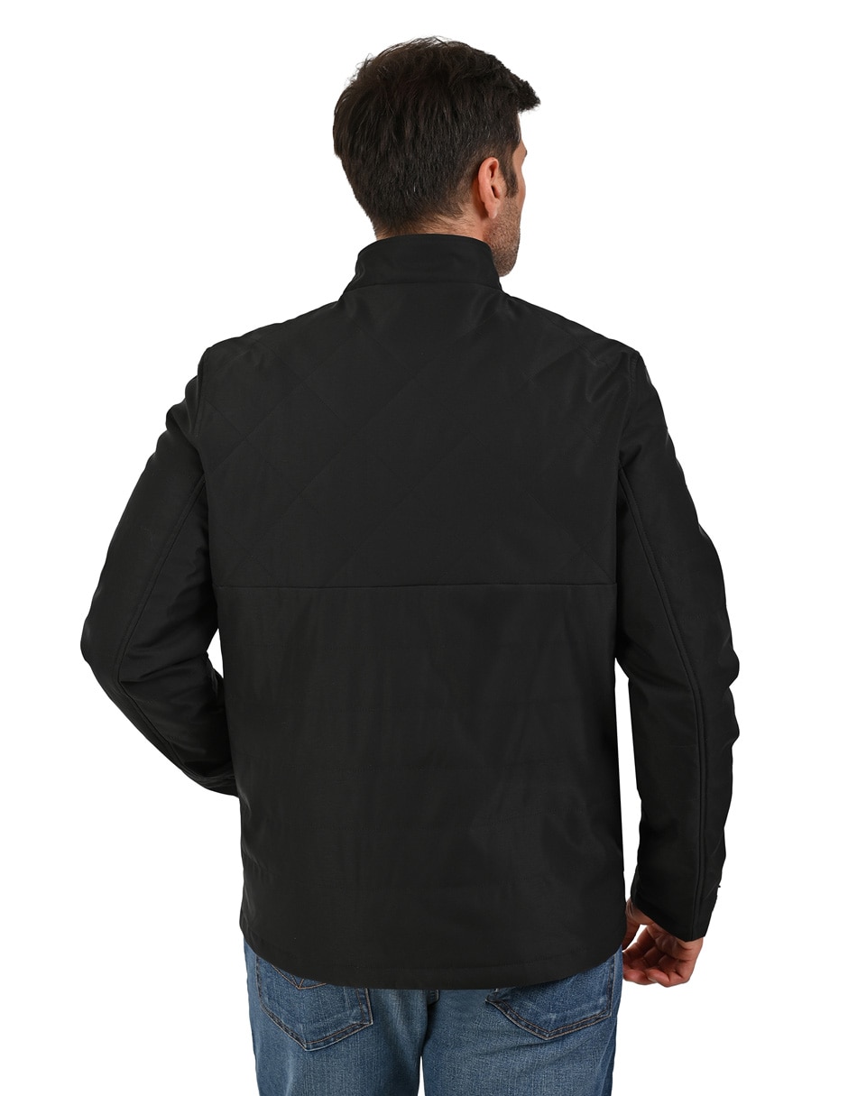 Chamarra casual con bolsillos para hombre 5