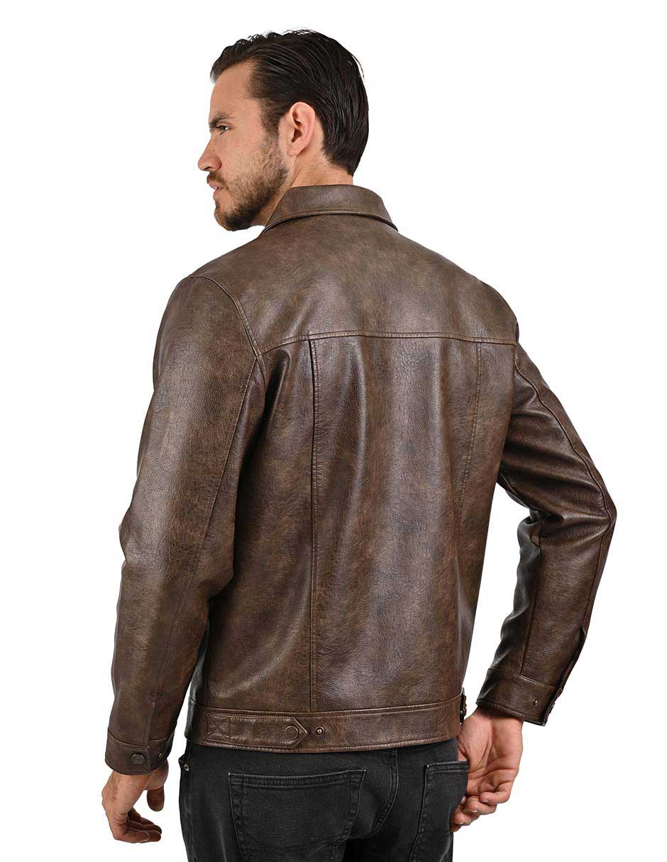 Chamarra casual wranglercon bolsillos para hombre