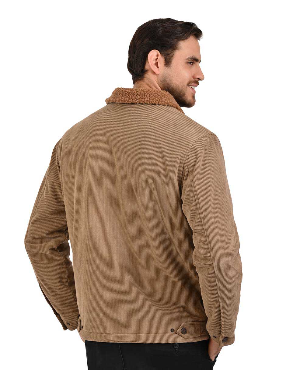 Chamarra casual wranglercon bolsillos para hombre