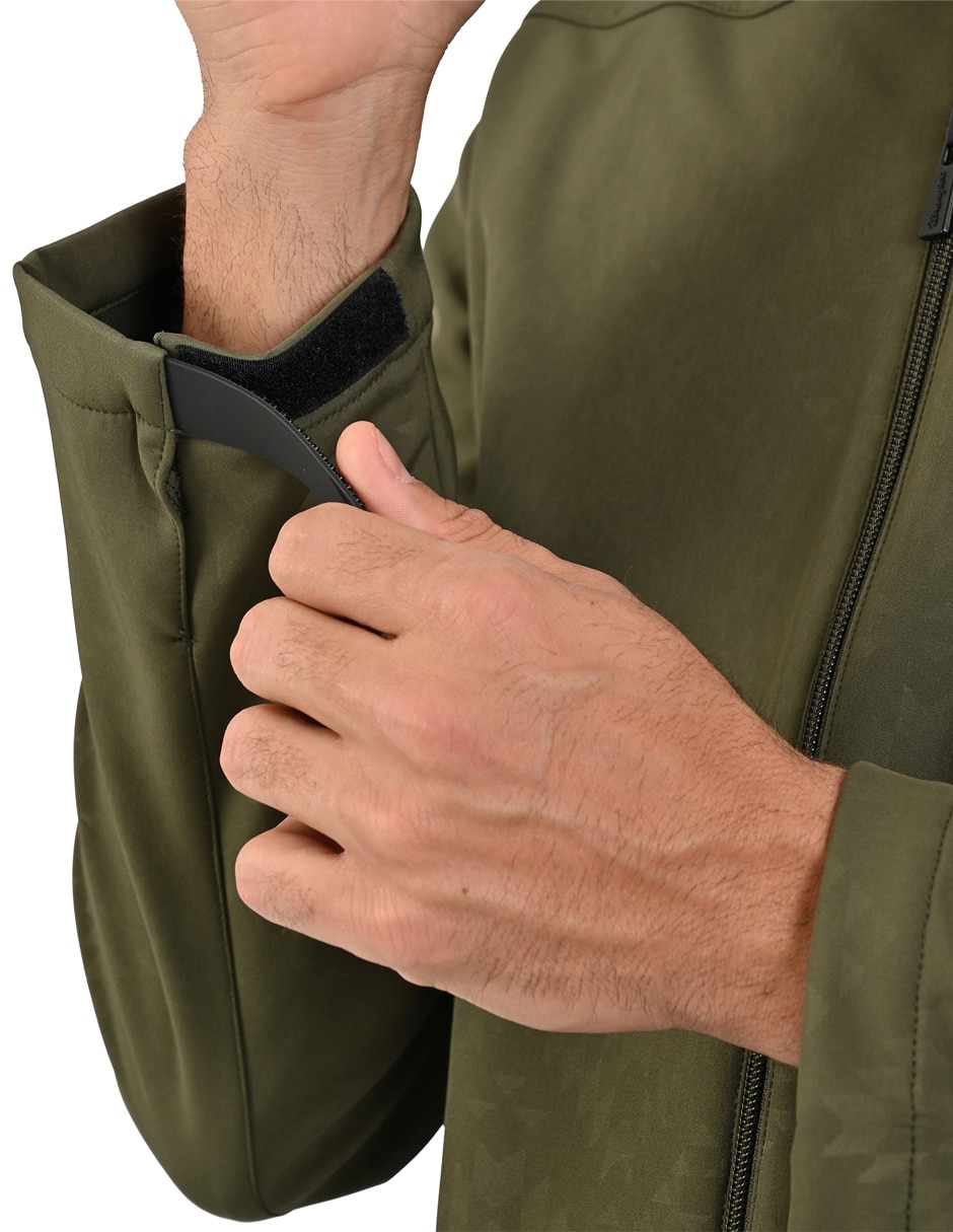 Chamarra casual wranglercon bolsillos para hombre
