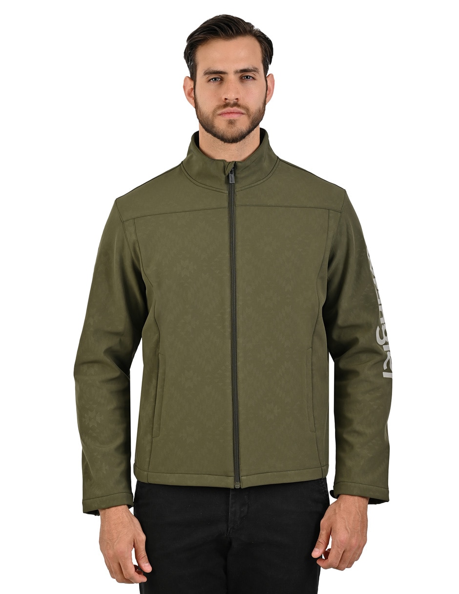 Chamarra casual wranglercon bolsillos para hombre