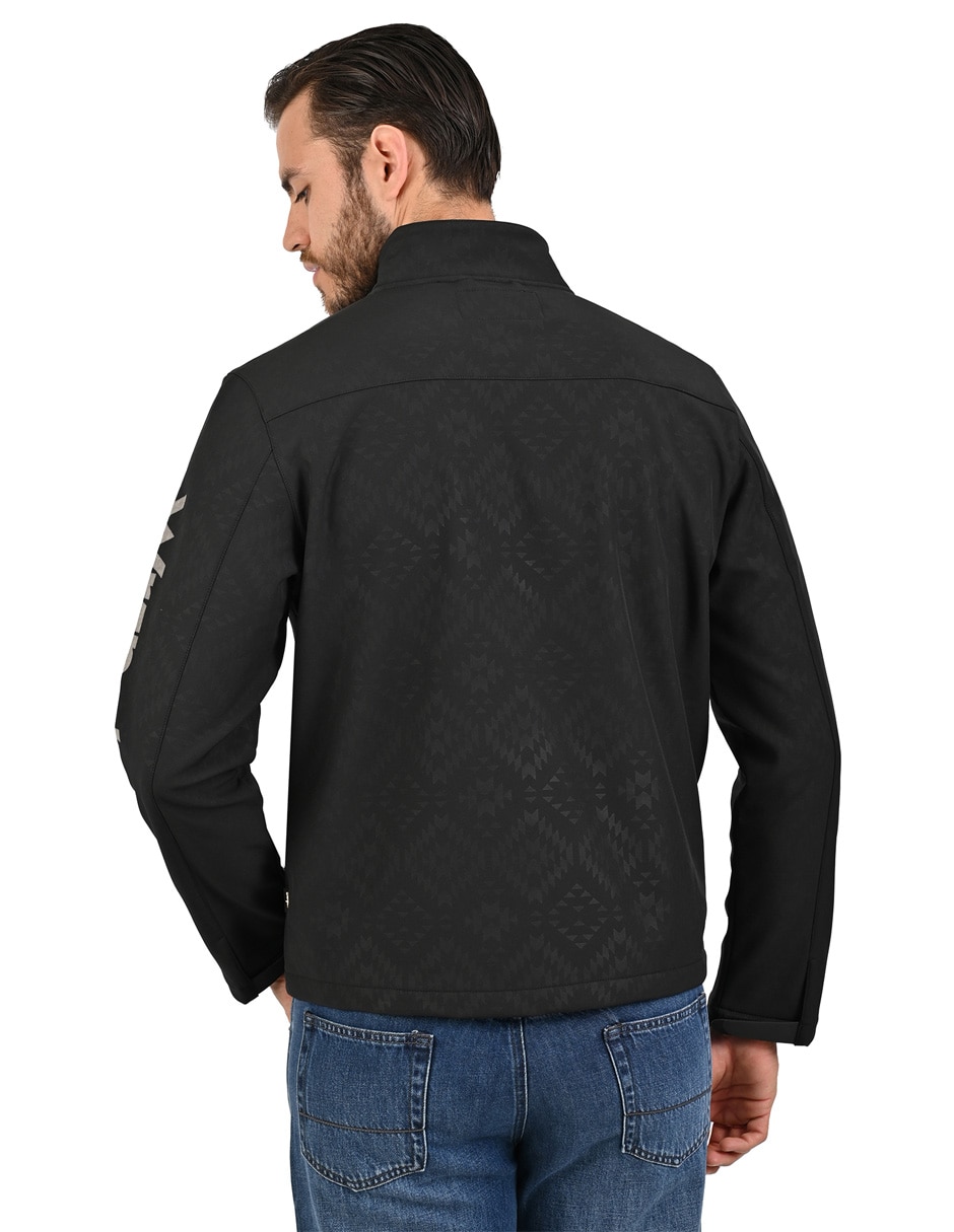 Chamarra casual wranglercon bolsillos para hombre 3