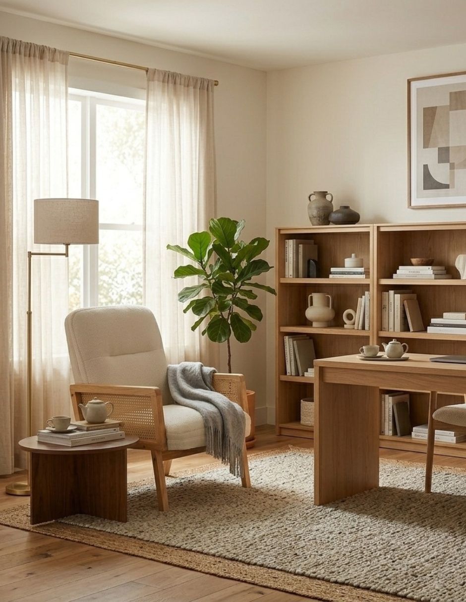 Sillón home make de pino