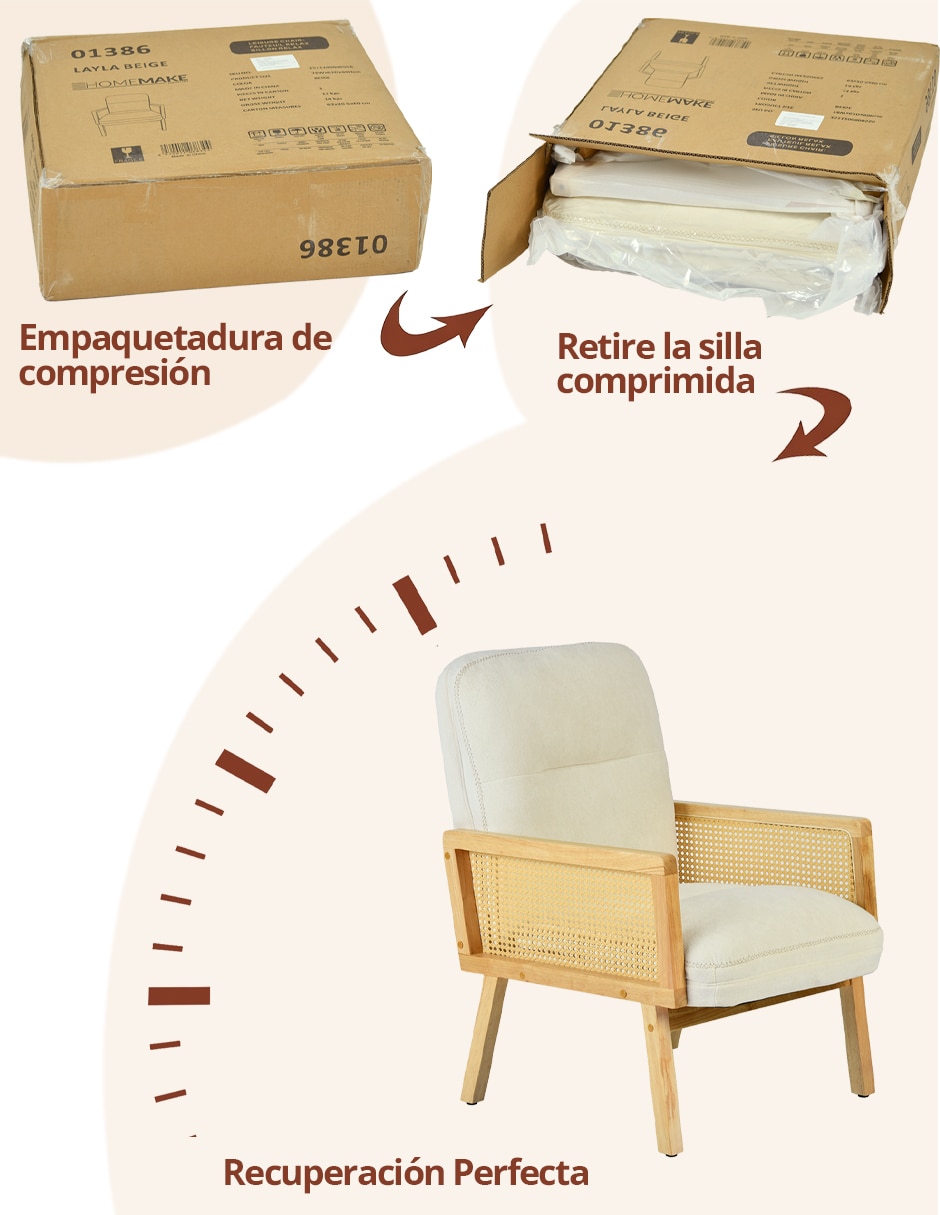 Sillón Home Make de pino