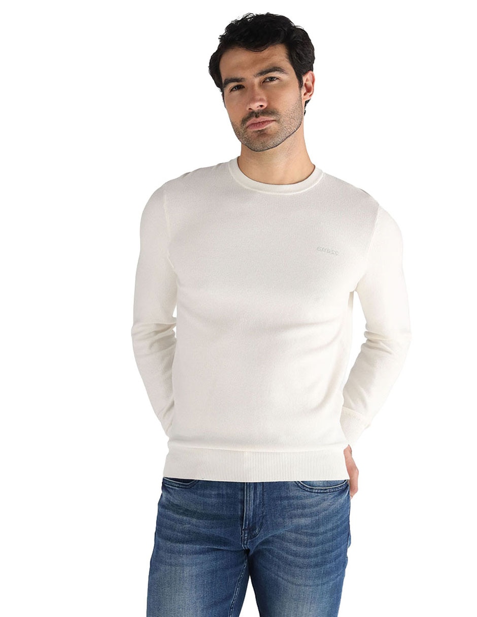 Suéter cuello redondo para hombre