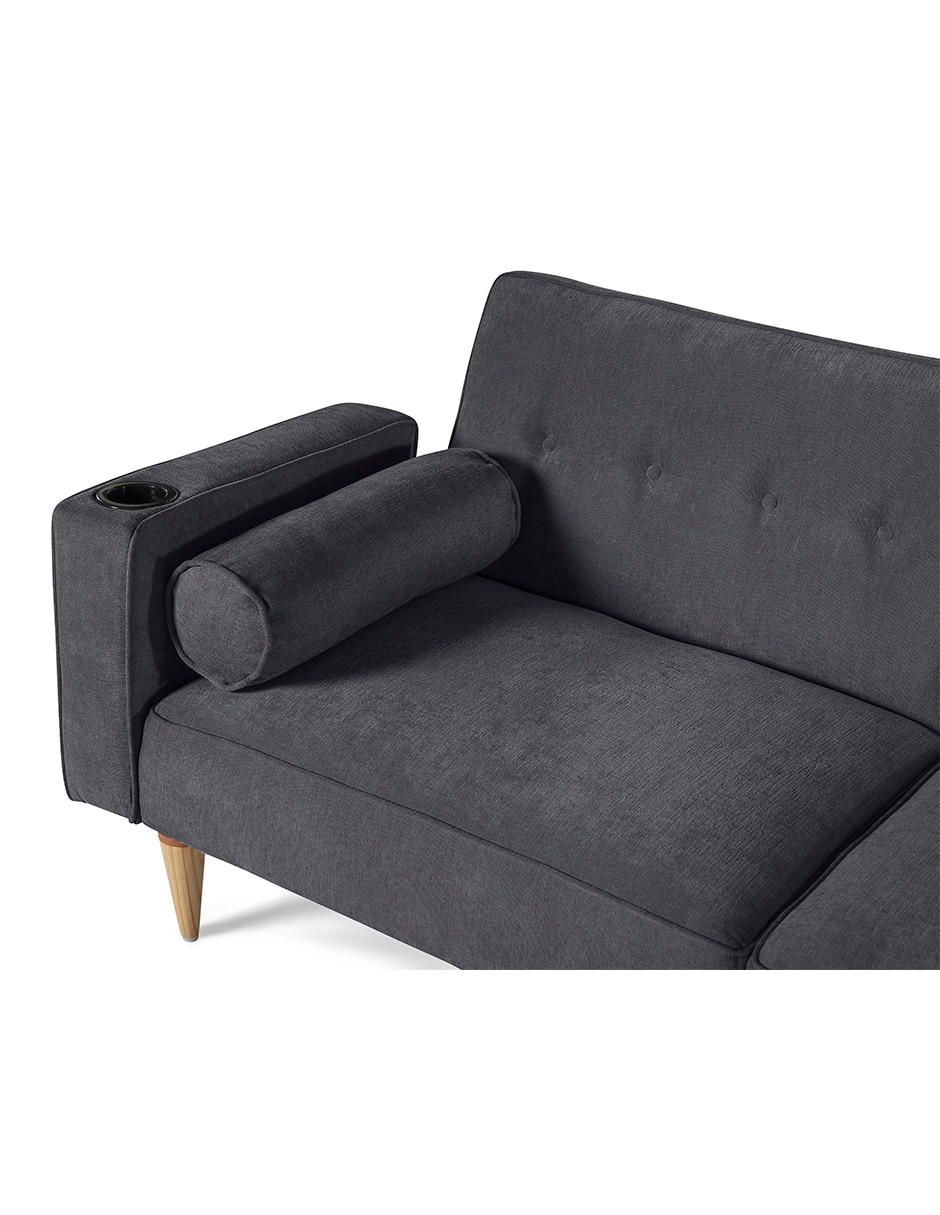 Sofá cama armable Merlak con soft foam Makora de Velvet