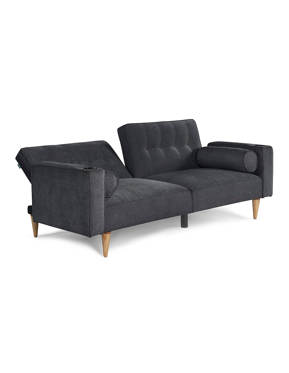 Sofá cama armable Merlak con soft foam Makora de Velvet