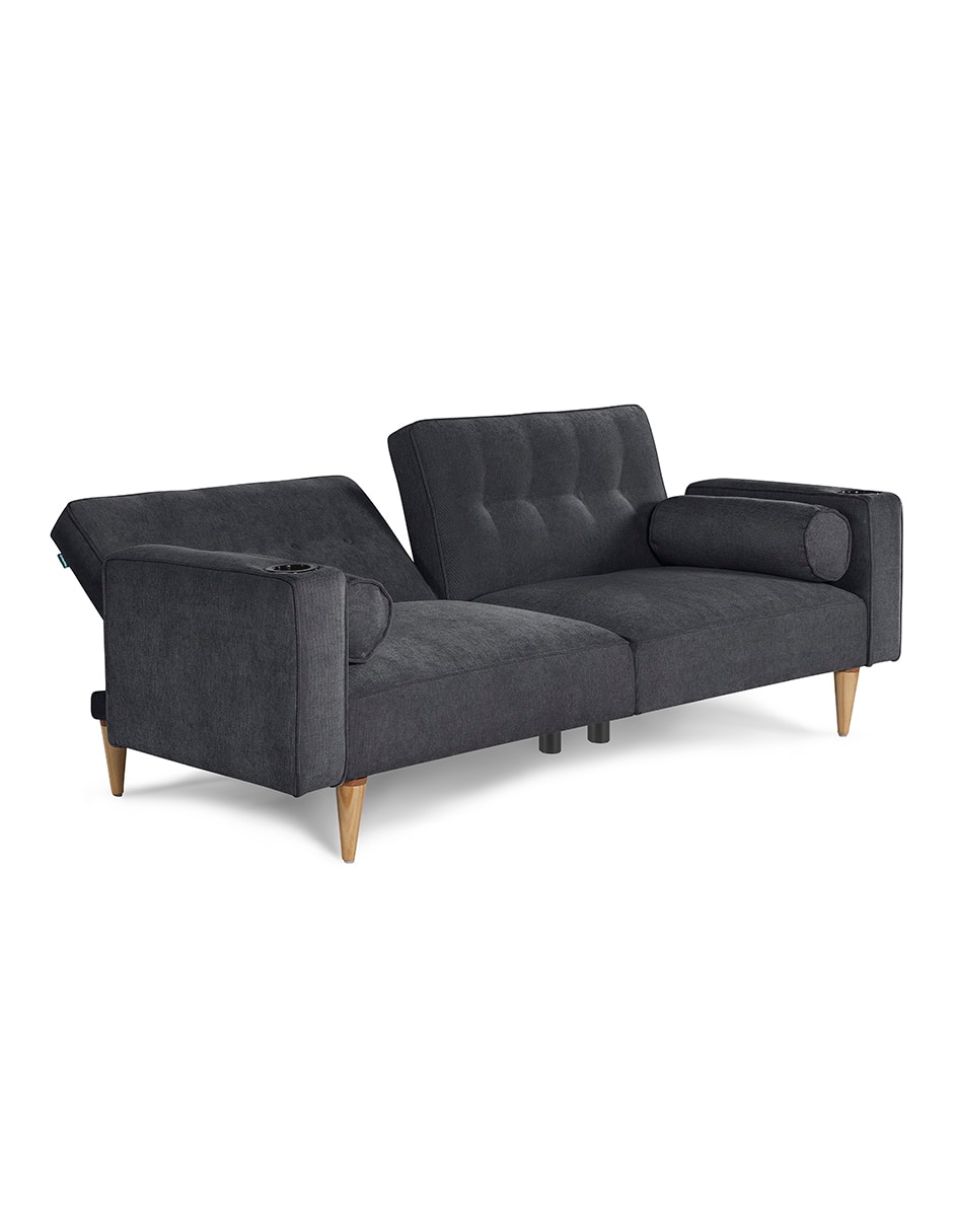 Sofá cama armable Merlak con soft foam Makora de Velvet
