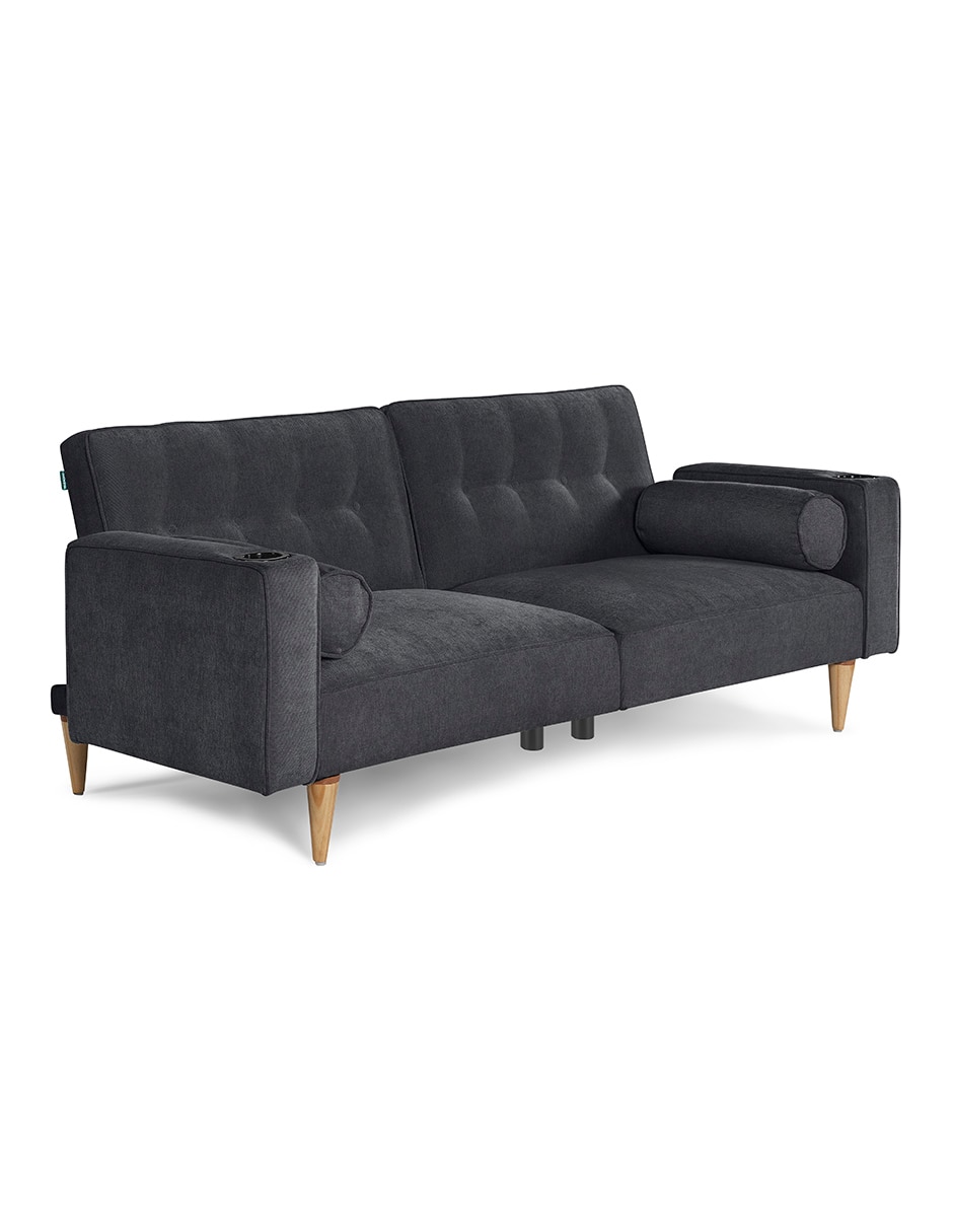 Sofá cama armable Merlak con soft foam Makora de Velvet