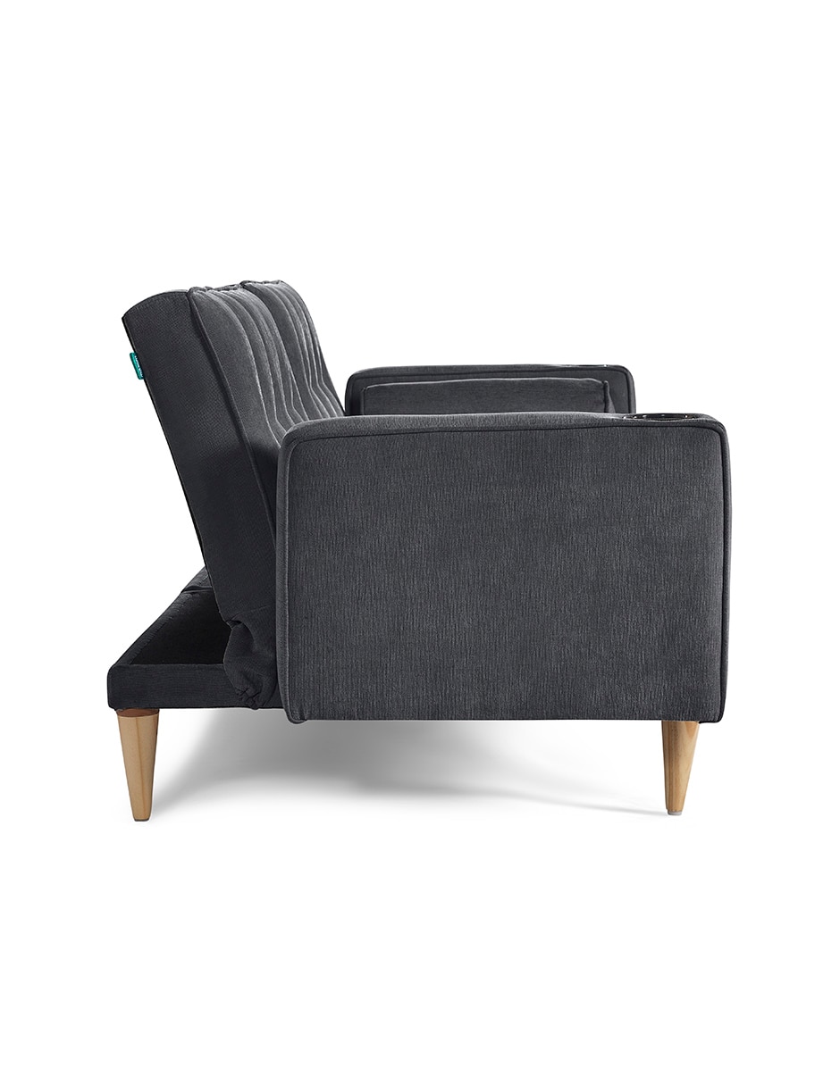 Sofá cama armable Merlak con soft foam Makora de Velvet