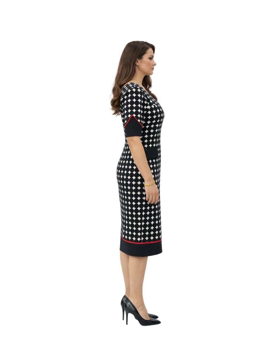Vestido a la rodilla casual para mujer 4