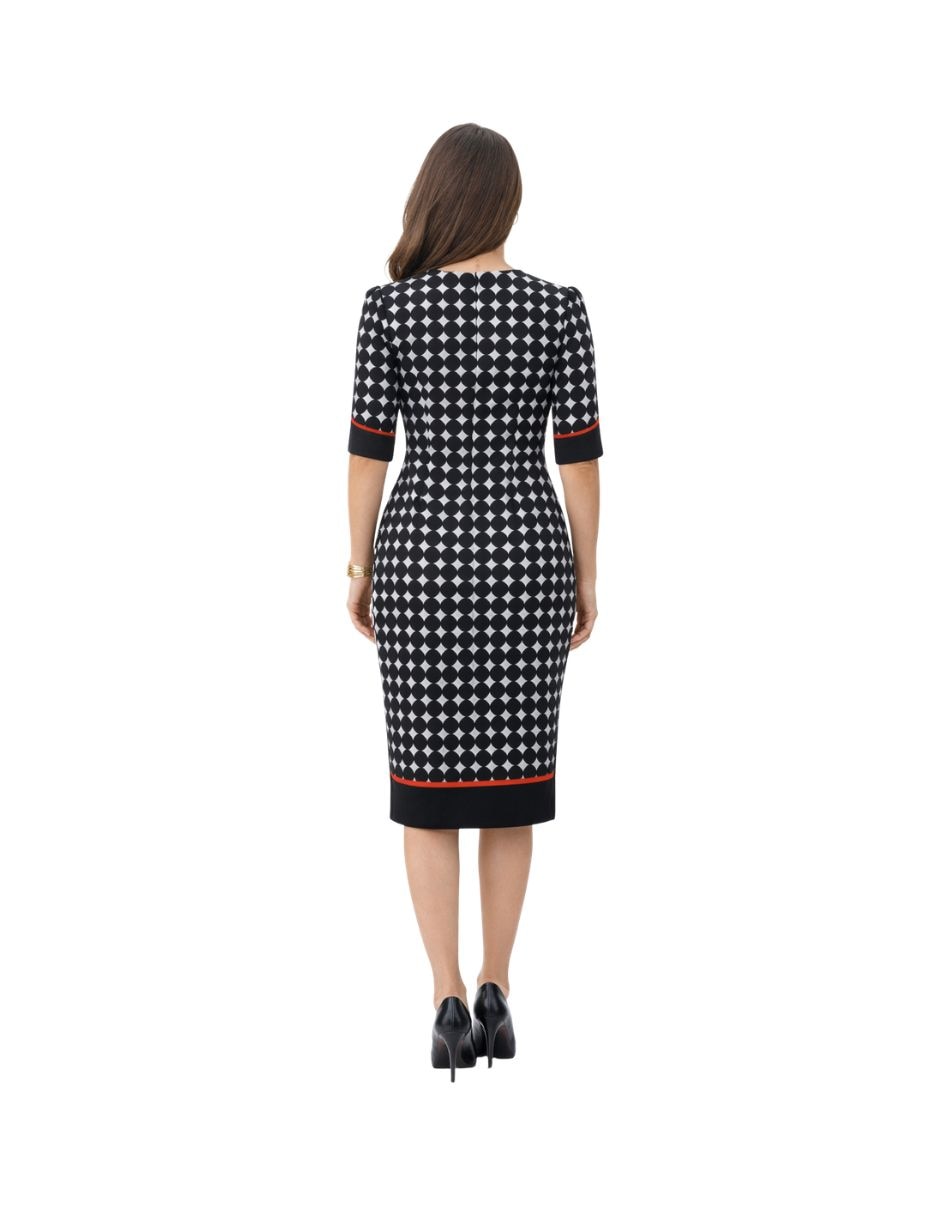 Vestido a la rodilla casual para mujer 9