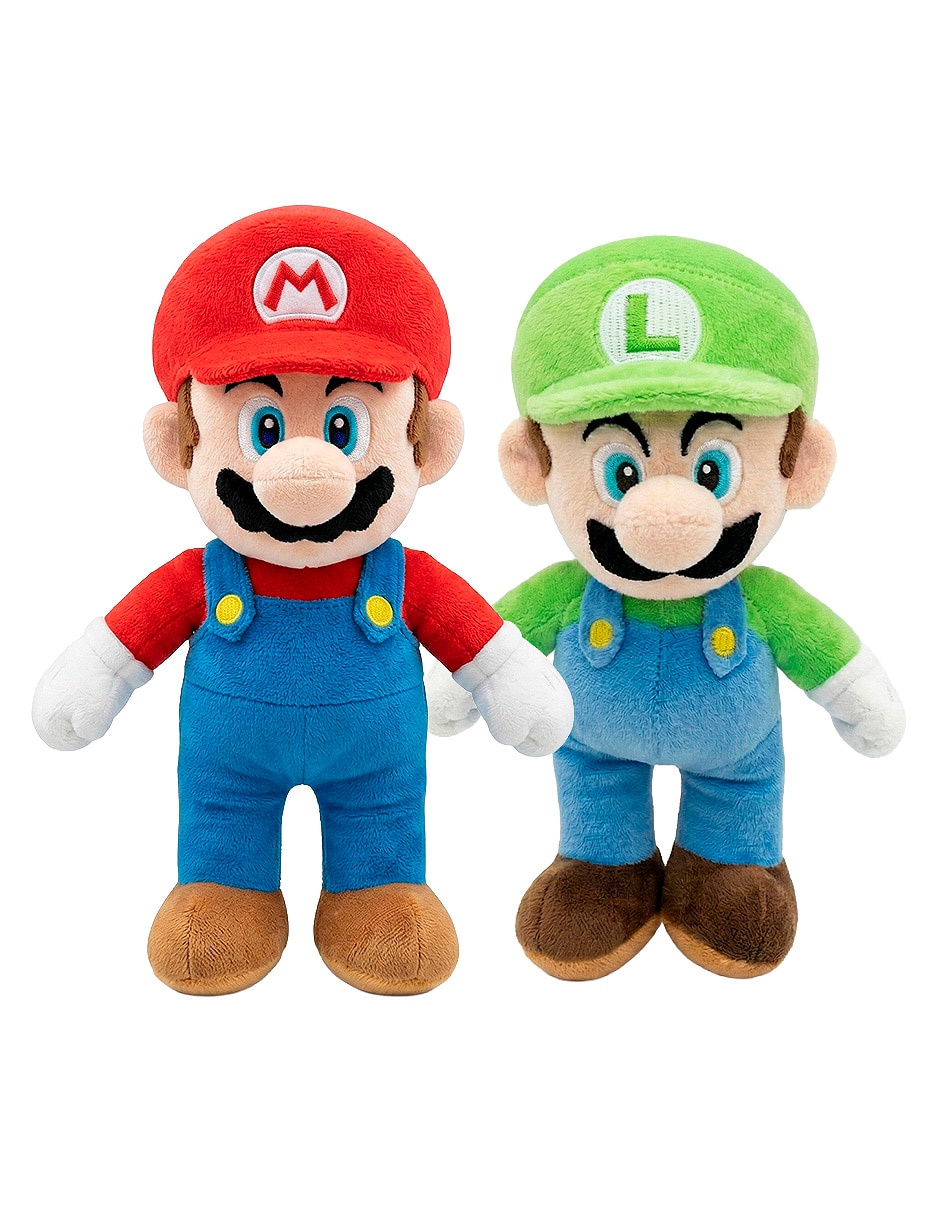 Peluche de mario y luigi humano generica de