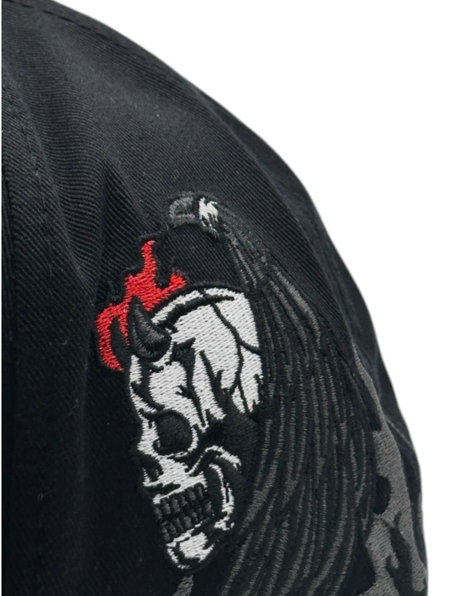 Gorra visera curva snapback casual Big Boss La Angel y Demonio para hombre
