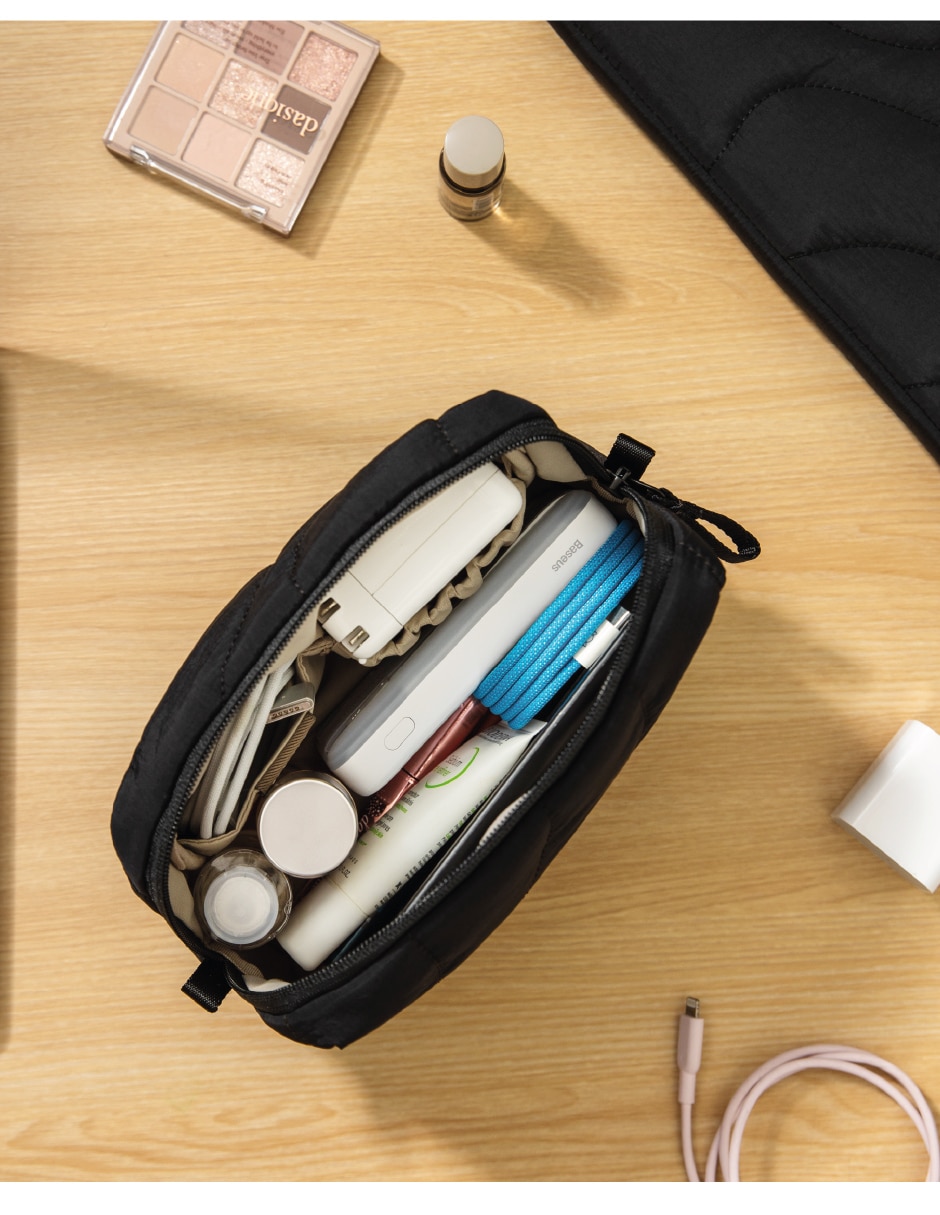 Neceser de viaje Tomtoc Terra Puffy para mujer