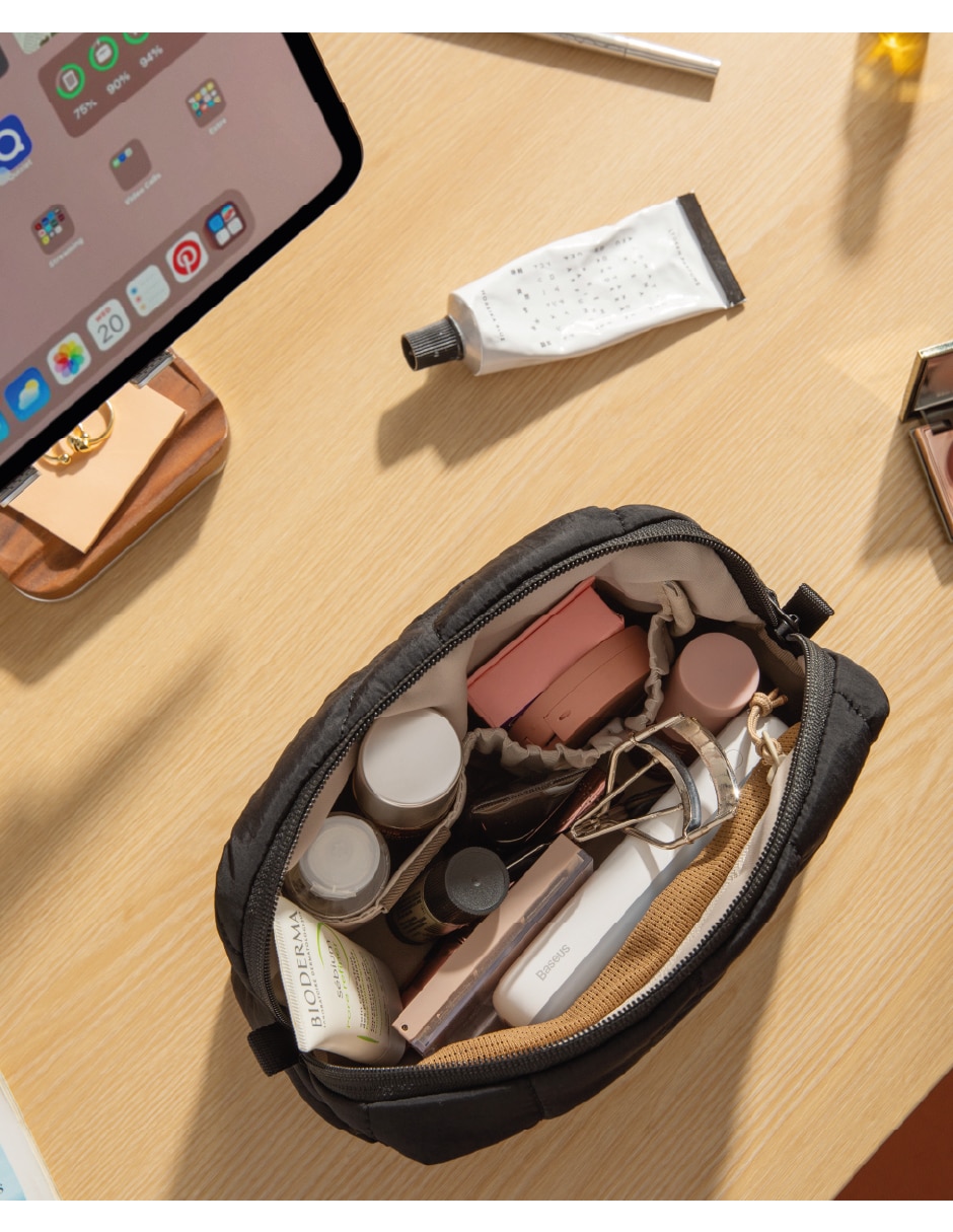 Neceser de viaje Tomtoc Terra Puffy para mujer