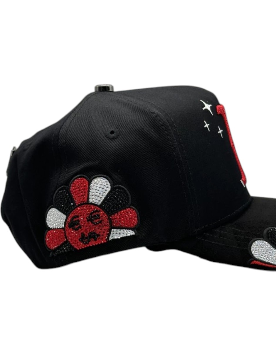 Gorra visera curva snapback casual big boss murakami red para hombre