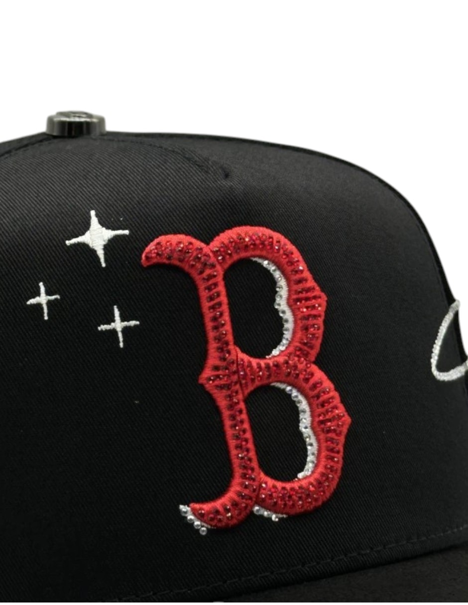 Gorra visera curva snapback casual big boss murakami red para hombre