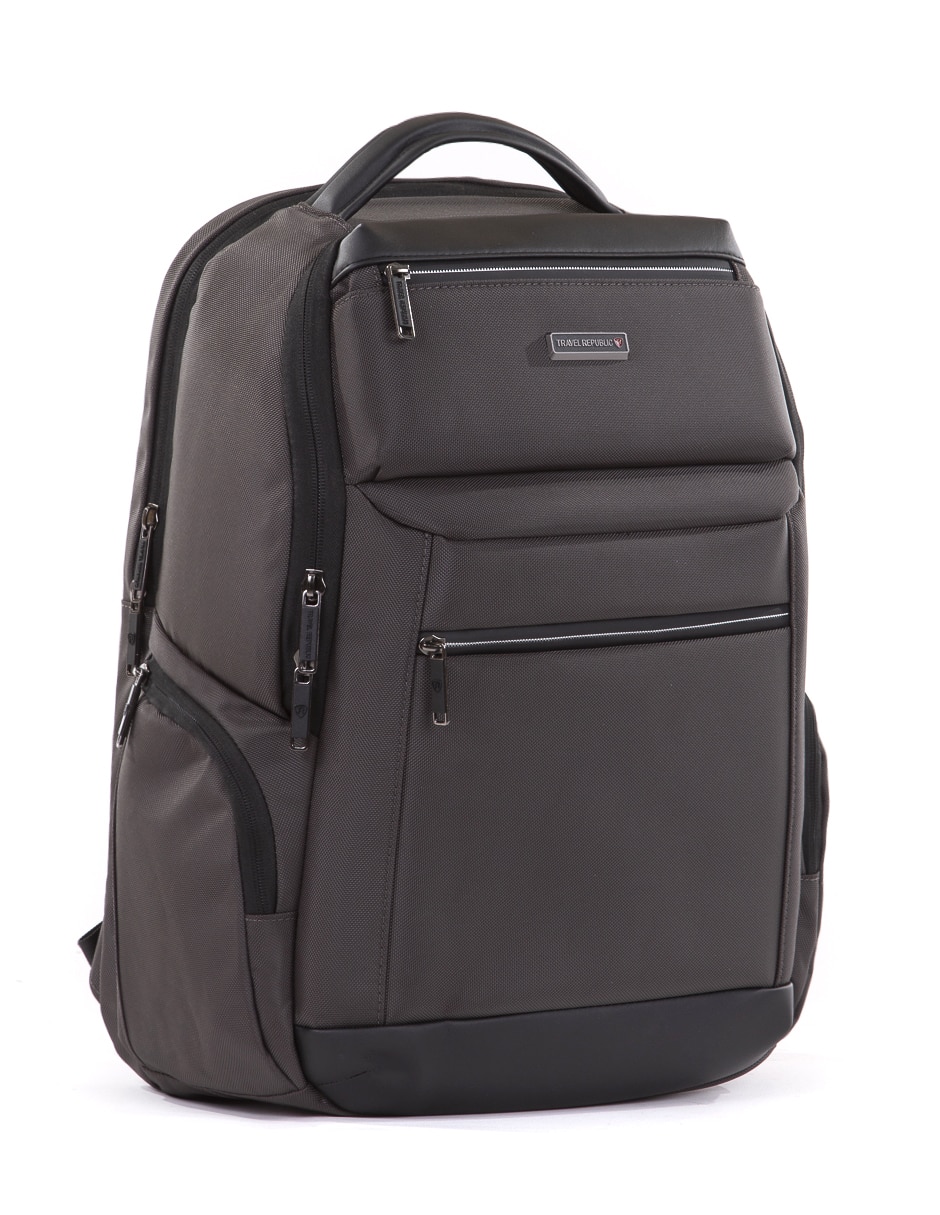 Mochila escolar travel republic tr bplk06 gris unisex