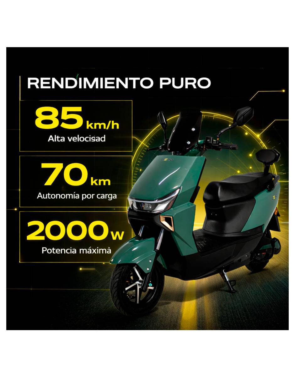 Motocicleta eléctrica mkz 6
