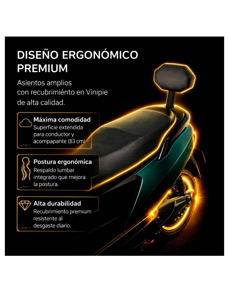 Motocicleta eléctrica mkz 4