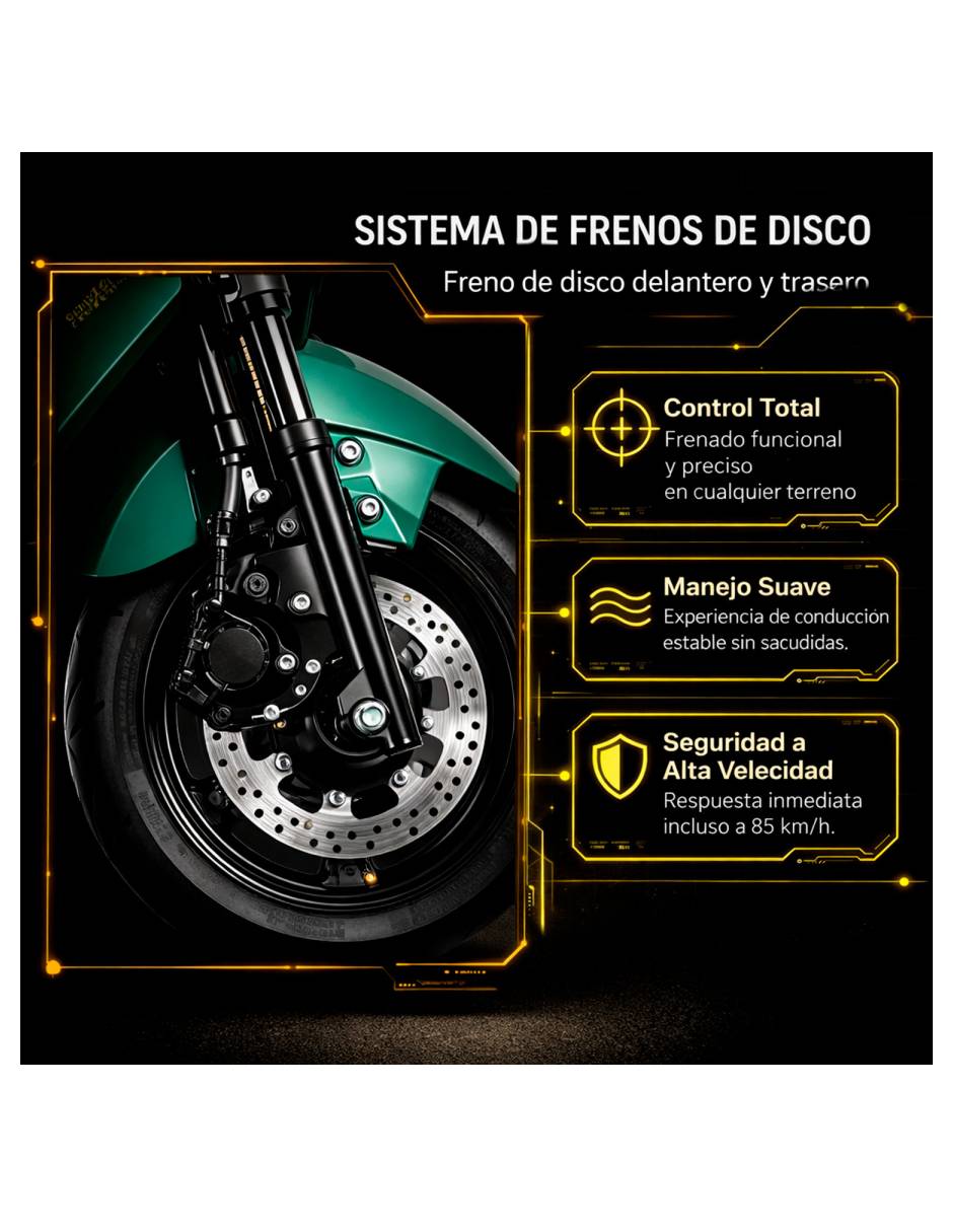 Motocicleta eléctrica mkz 3