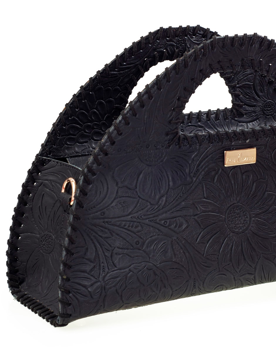 Bolsa satchel ofelia de piel bovino mujer 7