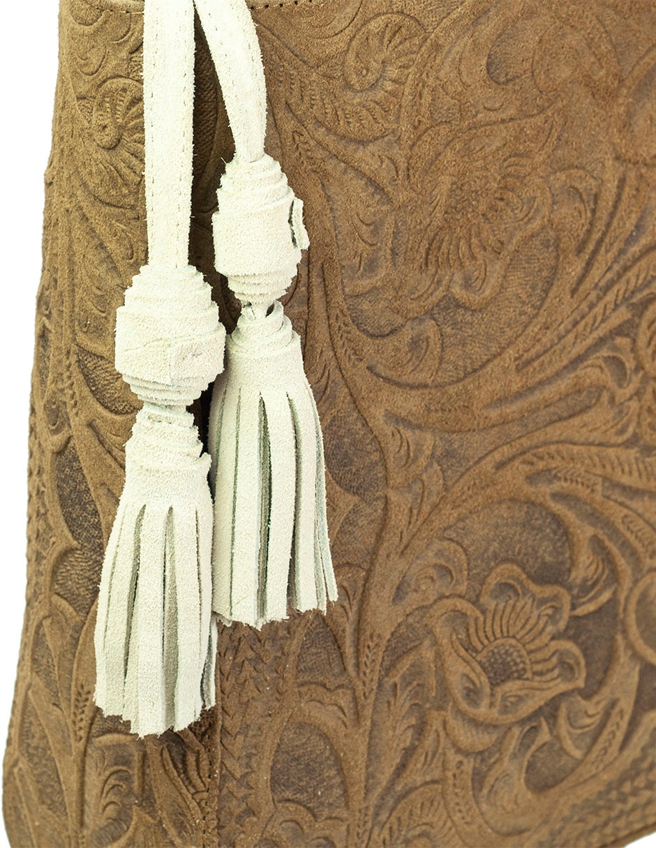 Bolsa tote martha de piel bovino mujer 6